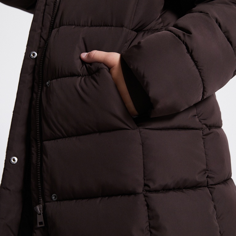 Long puffer jacket "Penny Star"